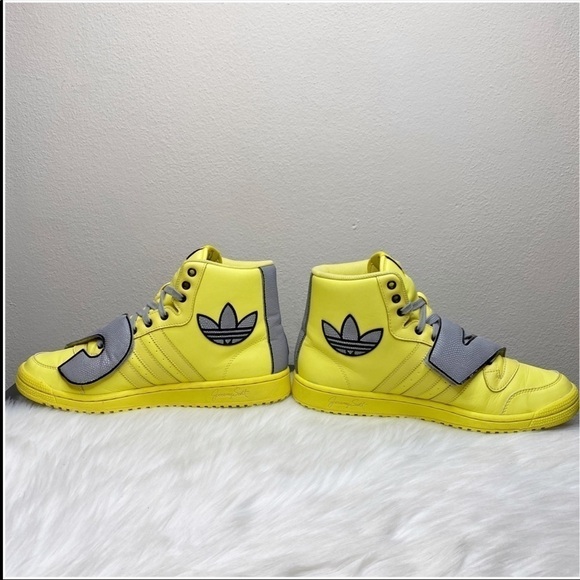RARE Adidas X Jeremy Scott Spell-out Sneakers - Picture 4 of 14
